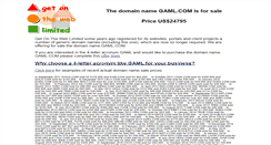 Desktop Screenshot of gaml.com