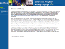 Tablet Screenshot of gaml.org